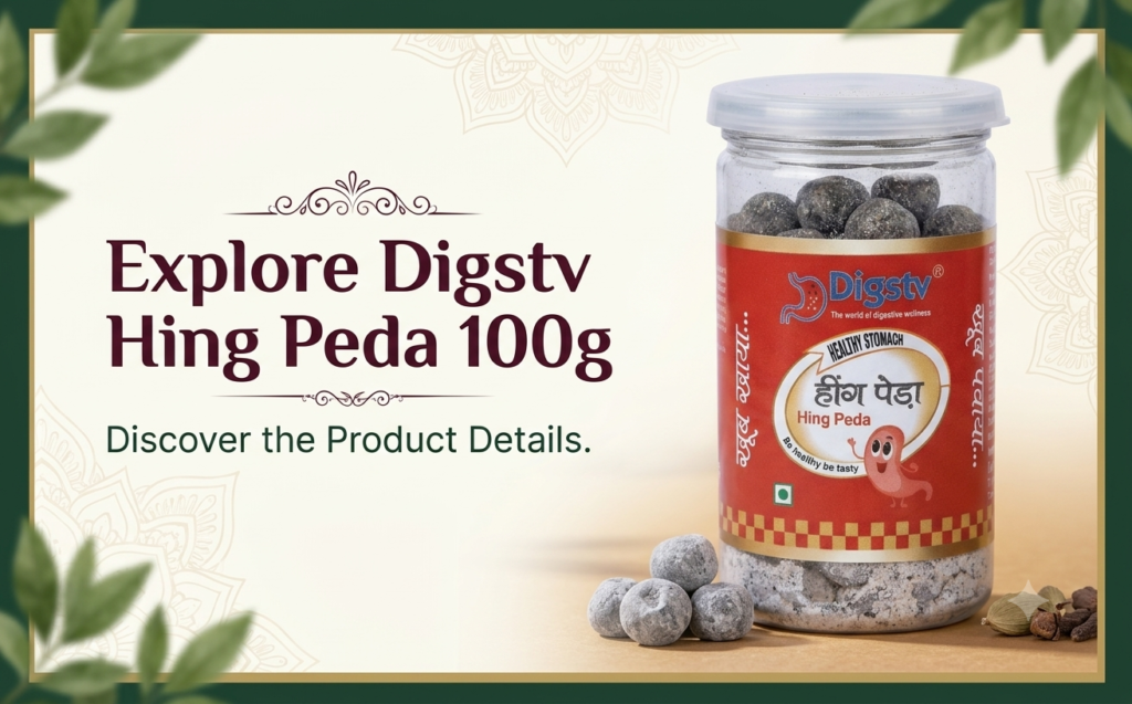 Digstv Hing Peda 100g featured in a premium product banner