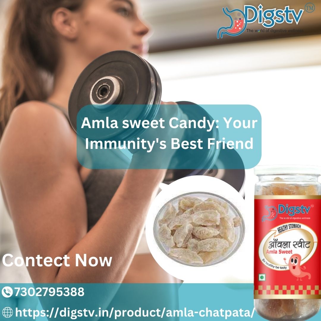 Amla Candy in a clear jar - Immunity Boost