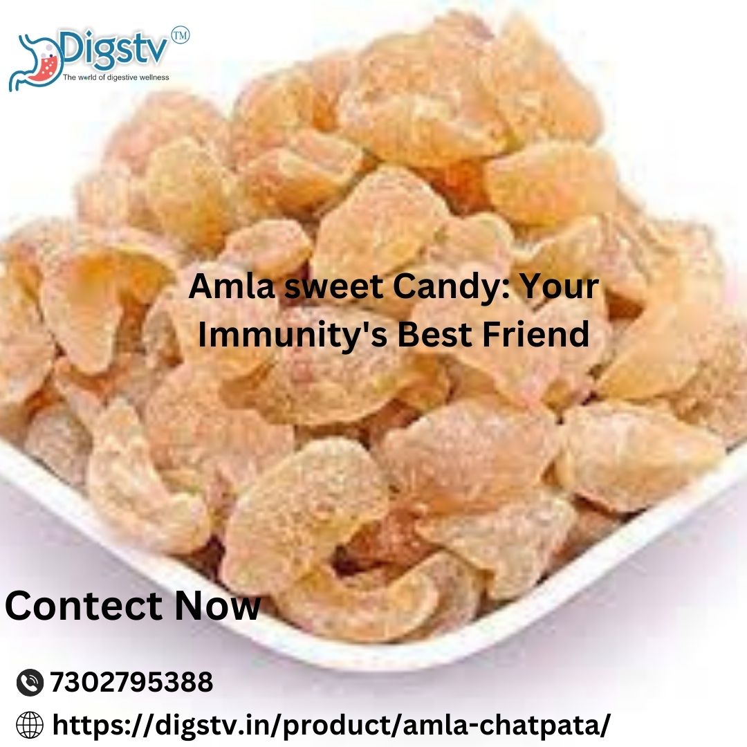 Amla Candy in a glass jar - A boost for your immune system