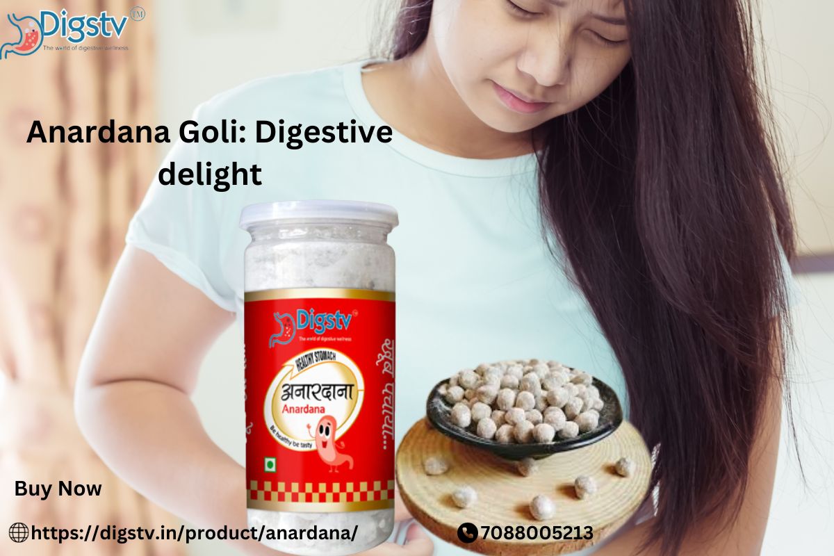 Anardana Goli jar, the perfect remedy for a happy digestion.